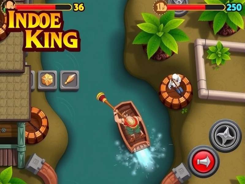 Indore Paddle King Gameplay Action